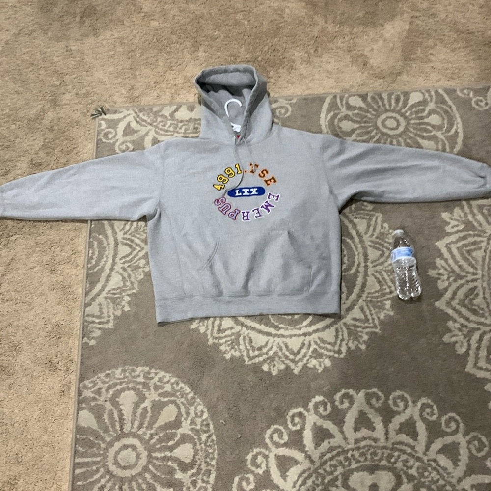 Supreme reverse hooded sweatshirt